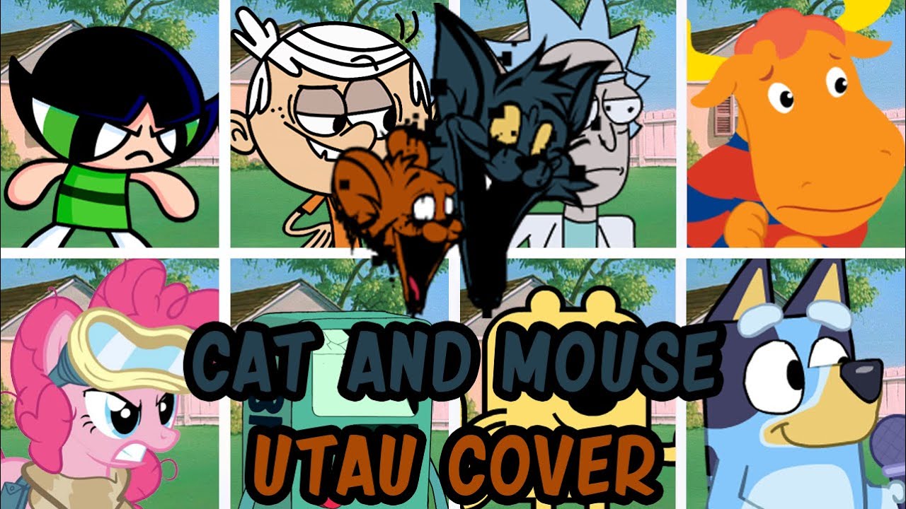 Cat And Mouse But Everyone Sings It (FNF Cat And Mouse Everyone Sings It) - [UTAU Cover]