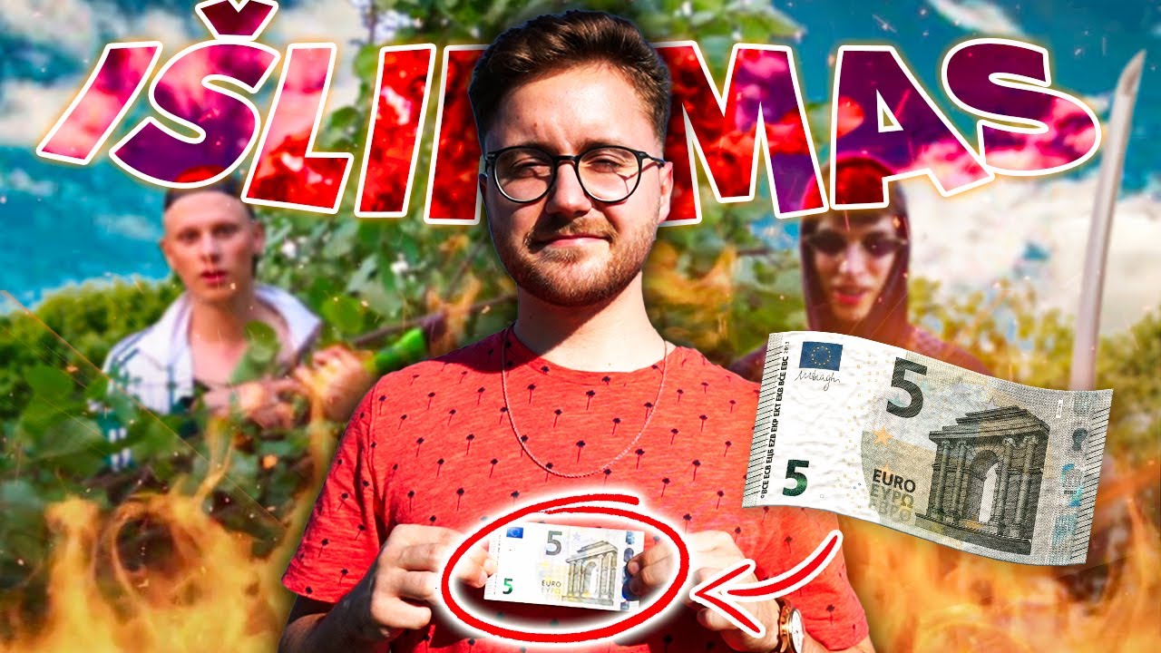 IŠGYVENIMAS MIŠKE SU 5€