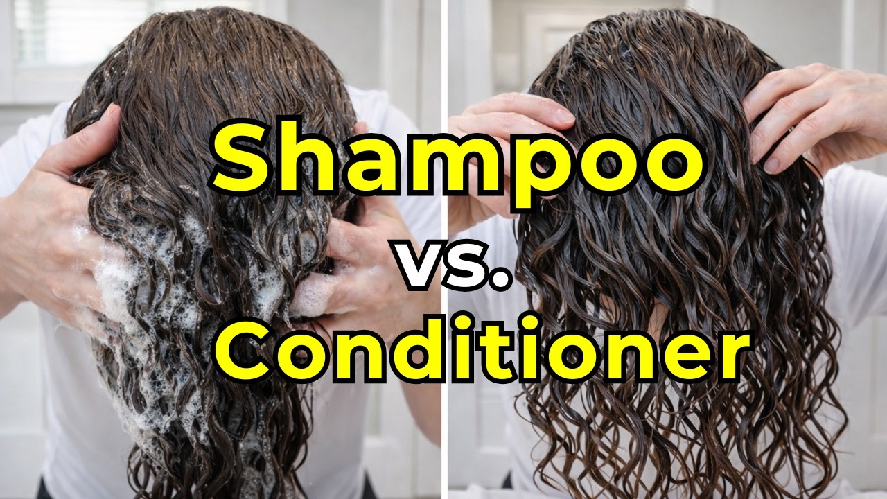 Shampoo vs Conditioner — What's the Actual Difference?