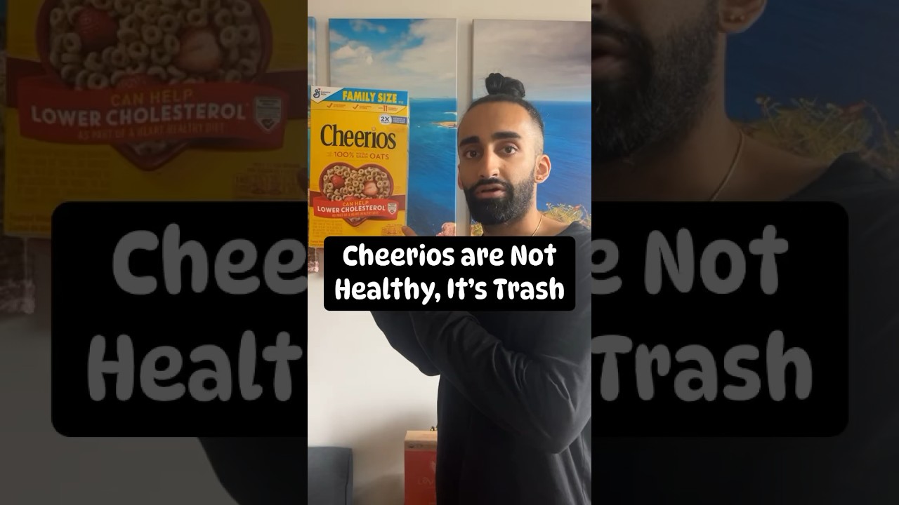 Cheerios are Not Healthy. It&rsquo;s Trash #cheerios #cereal #generalmills