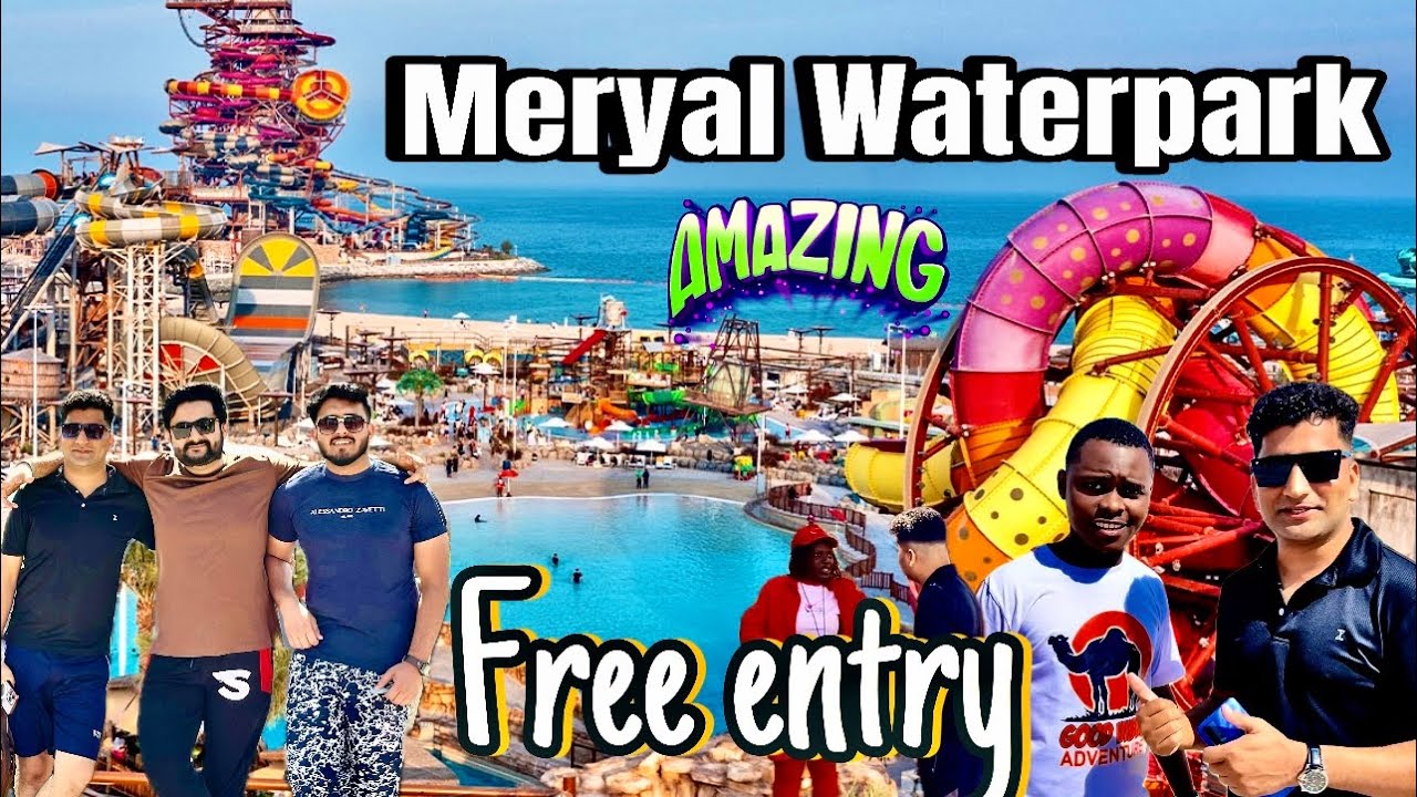 Meryal Waterpark | Asia top  Waterpark in Qatar 🏝️🏂