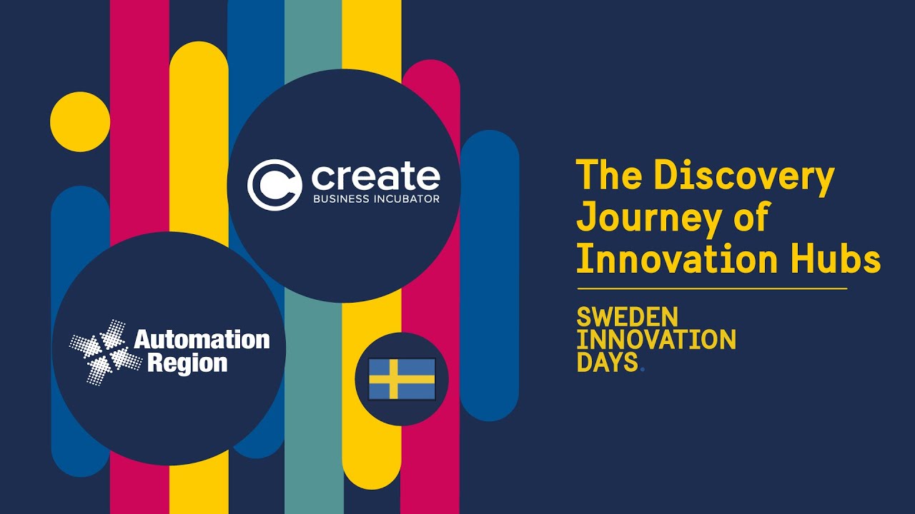 The Discovery Journey: Create Business Incubator & Automation Region - Sweden Innovation Days 2020