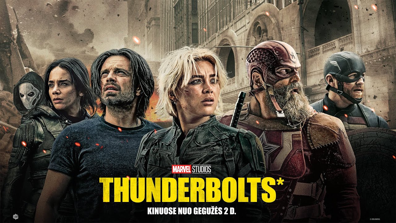 THUNDERBOLTS* | Kinuose nuo gegužės 2 d. | Anonsas | Thunderbolts*