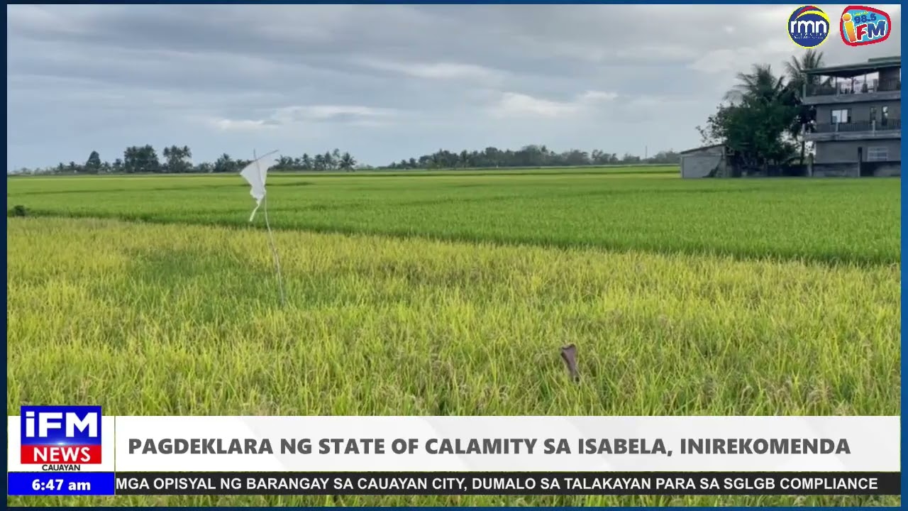 𝗣𝗔𝗚𝗗𝗘𝗞𝗟𝗔𝗥𝗔 𝗡𝗚 𝗦𝗧𝗔𝗧𝗘 𝗢𝗙 𝗖𝗔𝗟𝗔𝗠𝗜𝗧𝗬 𝗦𝗔 𝗜𝗦𝗔𝗕𝗘𝗟𝗔, 𝗜𝗡𝗜𝗥𝗘𝗞𝗢𝗠𝗘𝗡𝗗𝗔