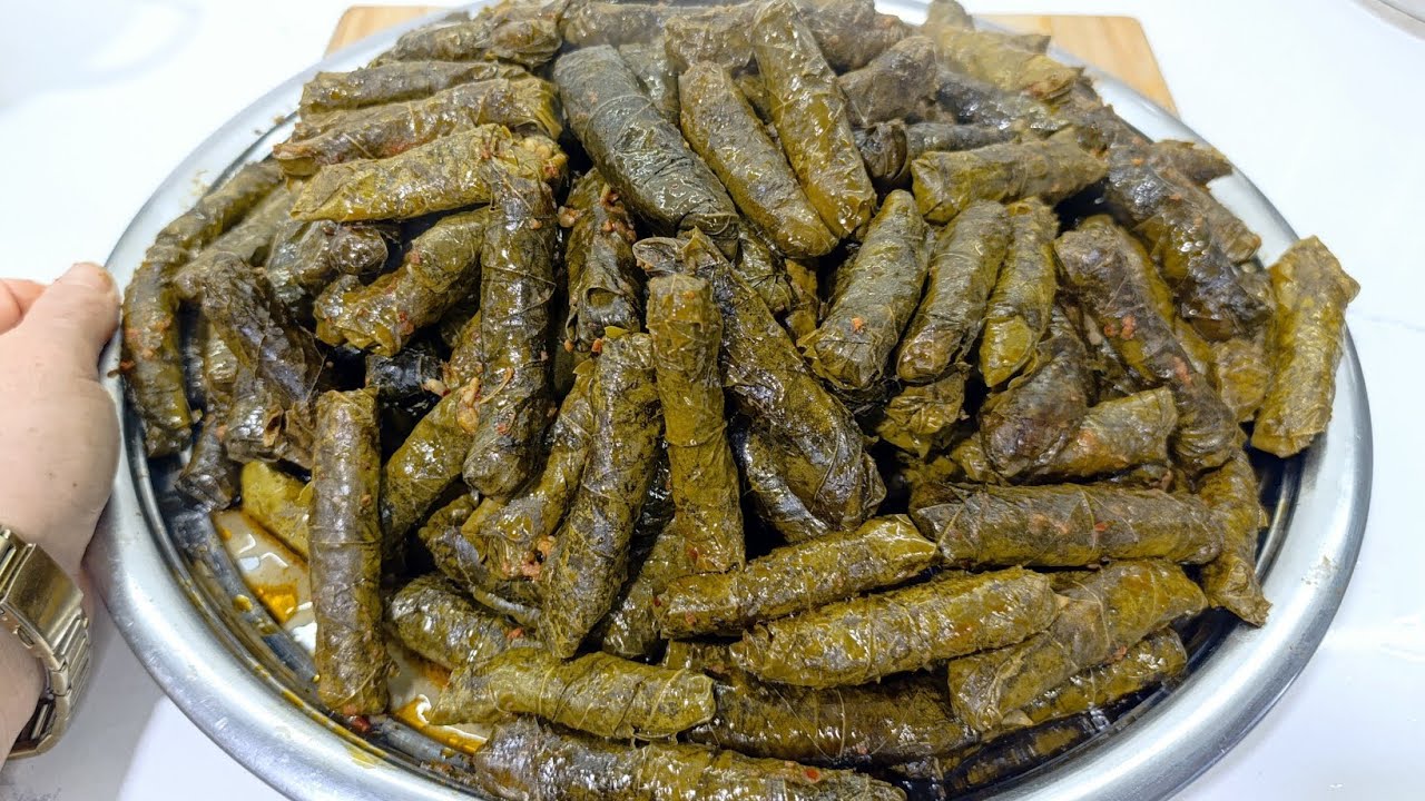 Yaprak Sarma Tarifi 💯 İç Harcı MAYALANDIR 💯 Sarması İçi Nasıl Hazırlanır Nefis Yemek Tarifleri Dolma