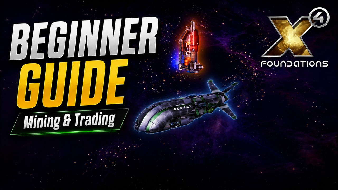 X4: Foundations 9.0 Beginner Guide &ndash; Mining, Trading & Passive Income