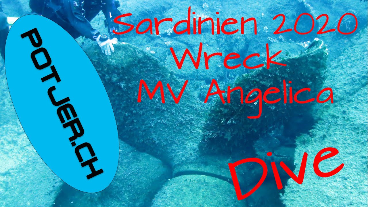 Epic Diving Adventure: Exploring Wreck MV Angelika off the Northern Coast of Sardinia with Blu Dive!