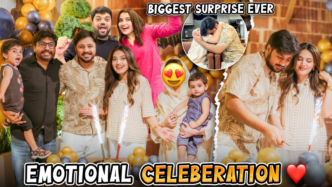 BIRTHDAY CELEBRATION GONE WRONG 😭 | Emotional Surprise For Areeb 🥺&hearts;️