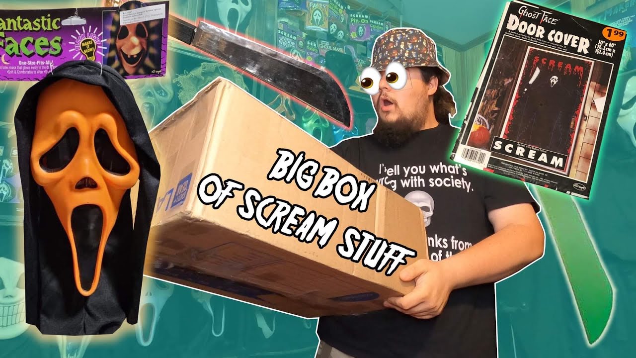 Tagged Fantastic Faces and Big box of Scream stuff Unboxing!