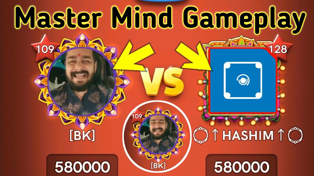 💥 Master Mind Gameplay Bk V/S Bitaim 😱 carrom pool 💥