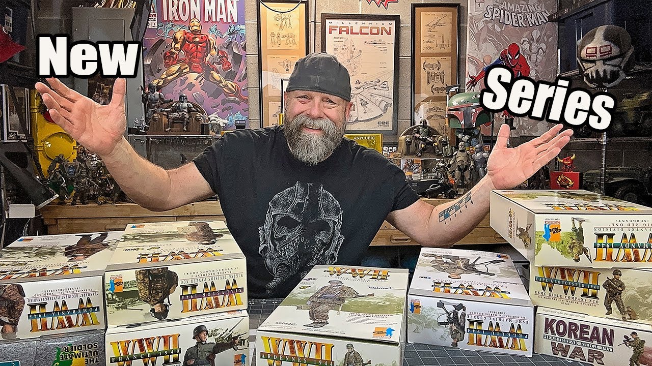 New Review Series 1:6 Scale Dragon Military Action Figures