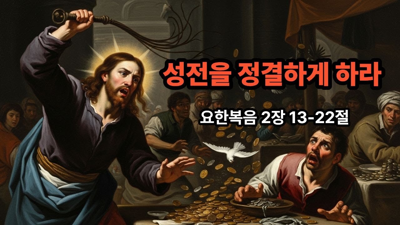 설교노트 - 성전을 정결케하라 - 요한복음 2장 13-22절