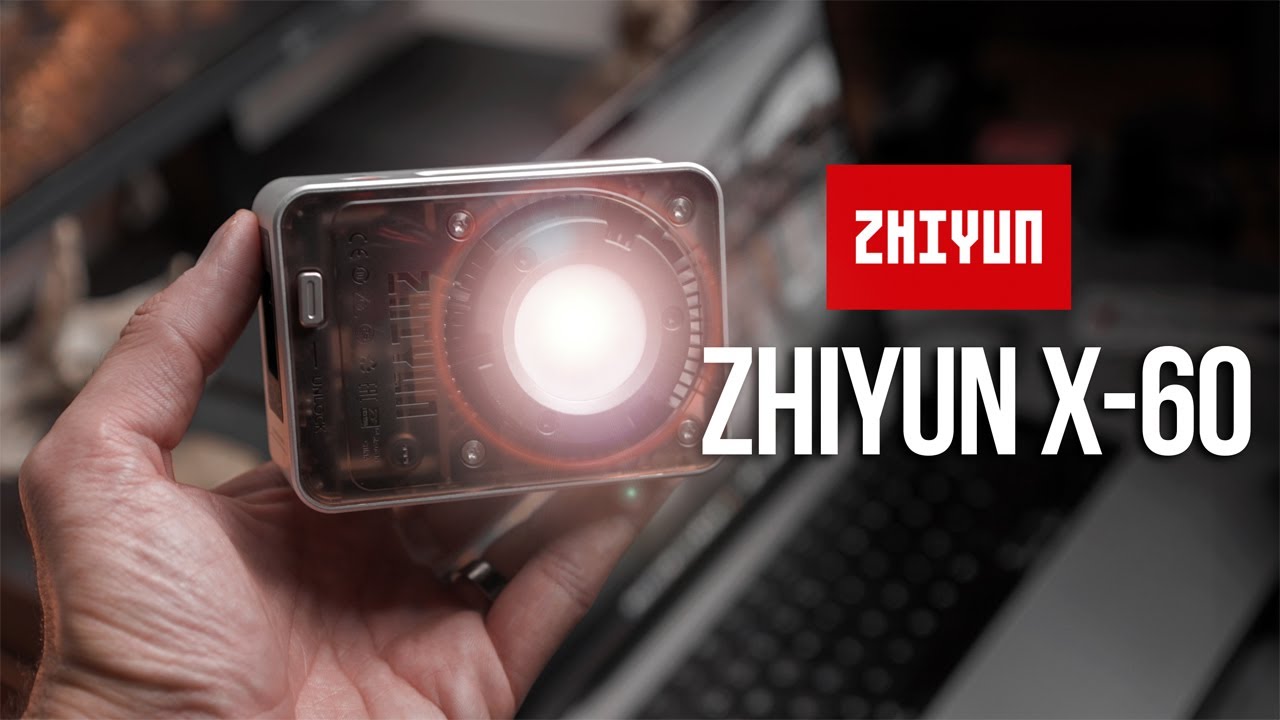 Zhiyun X60 - Mini Led de 60w e meu novo favorito!