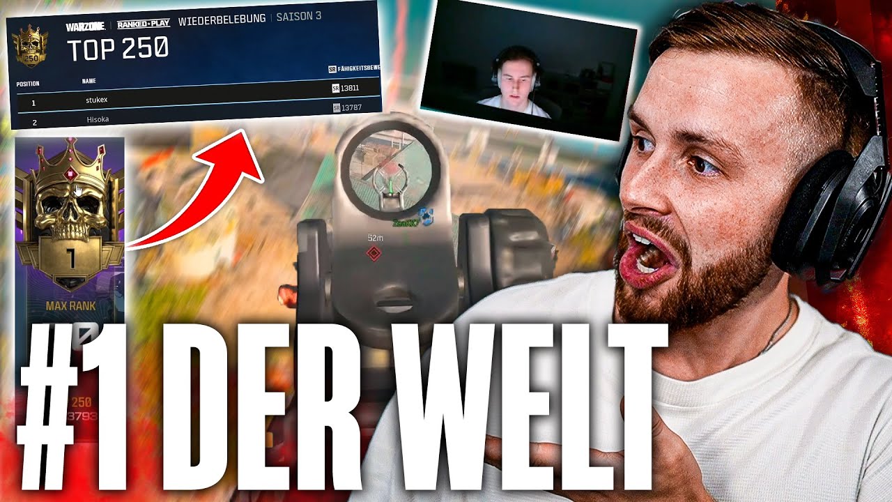 DEUTSCHER PRO #1 DER WELTRANGLISTE in WARZONE 3 | dieserkingphil