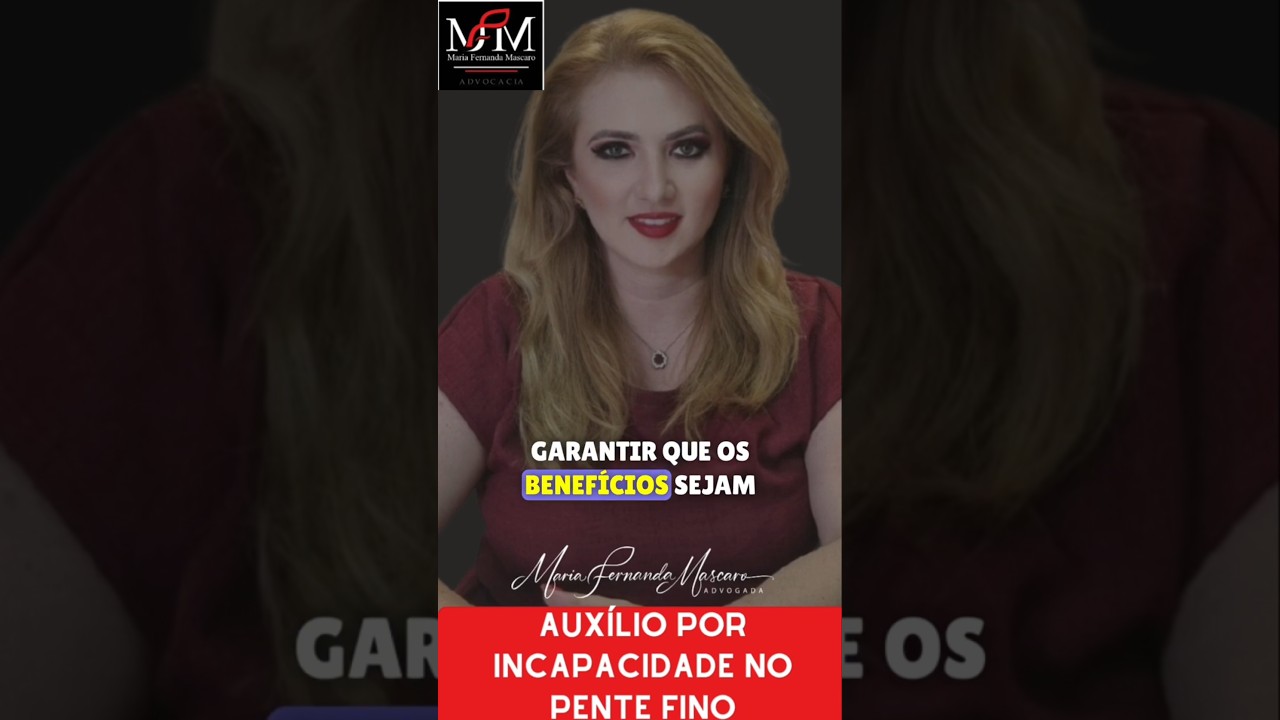 Aux&iacute;lio por incapacidade no Pente fino