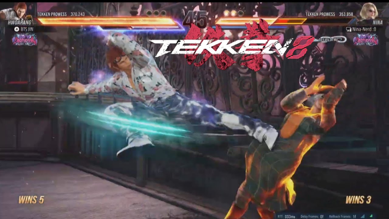 TEKKEN 8 Hwoarang Massive Outstanding Combos