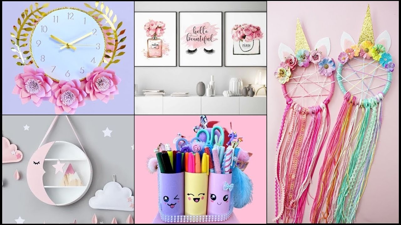 FAI DA TE - IDEE FANTASTICI PER DECORAZIONE DELLA CAMERA CHE AMERAI - CARINO E FACILE