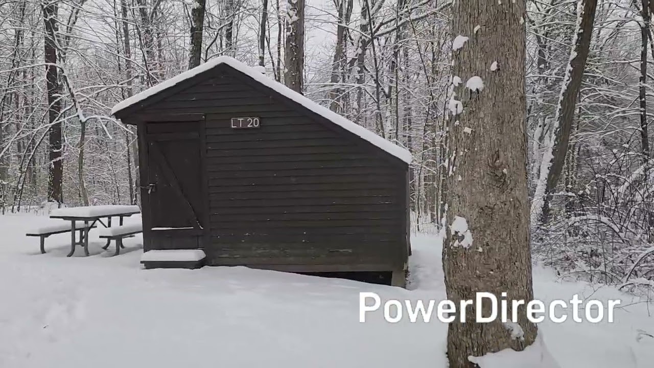 Winter Camping at Stokes State Forest, New Jersey