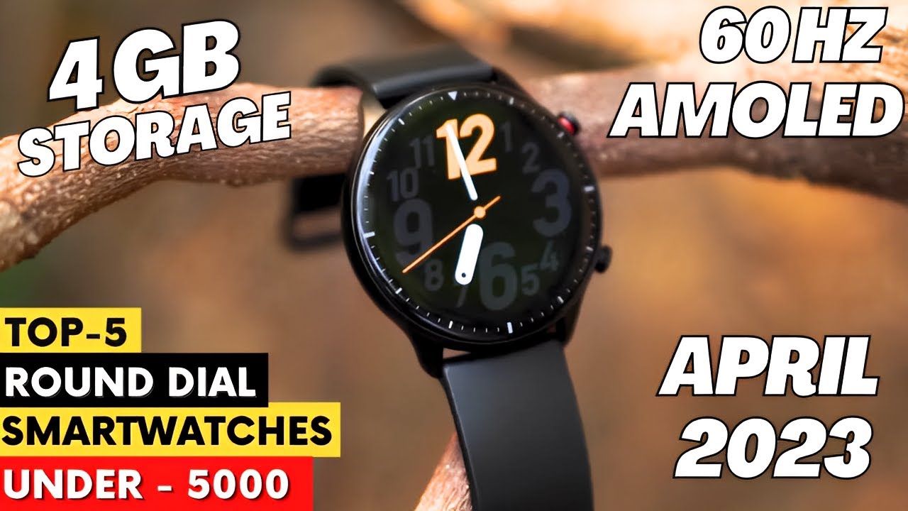 Top 5 Best Smartwatch Under 5000 (2023) ⚡ Best Smartwatch Under 5000 With GPS, Calling & Amoled ⚡⚡