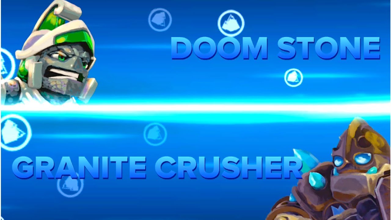 Skylanders Swap Force PVP - Doom Stone VS Granite Crusher