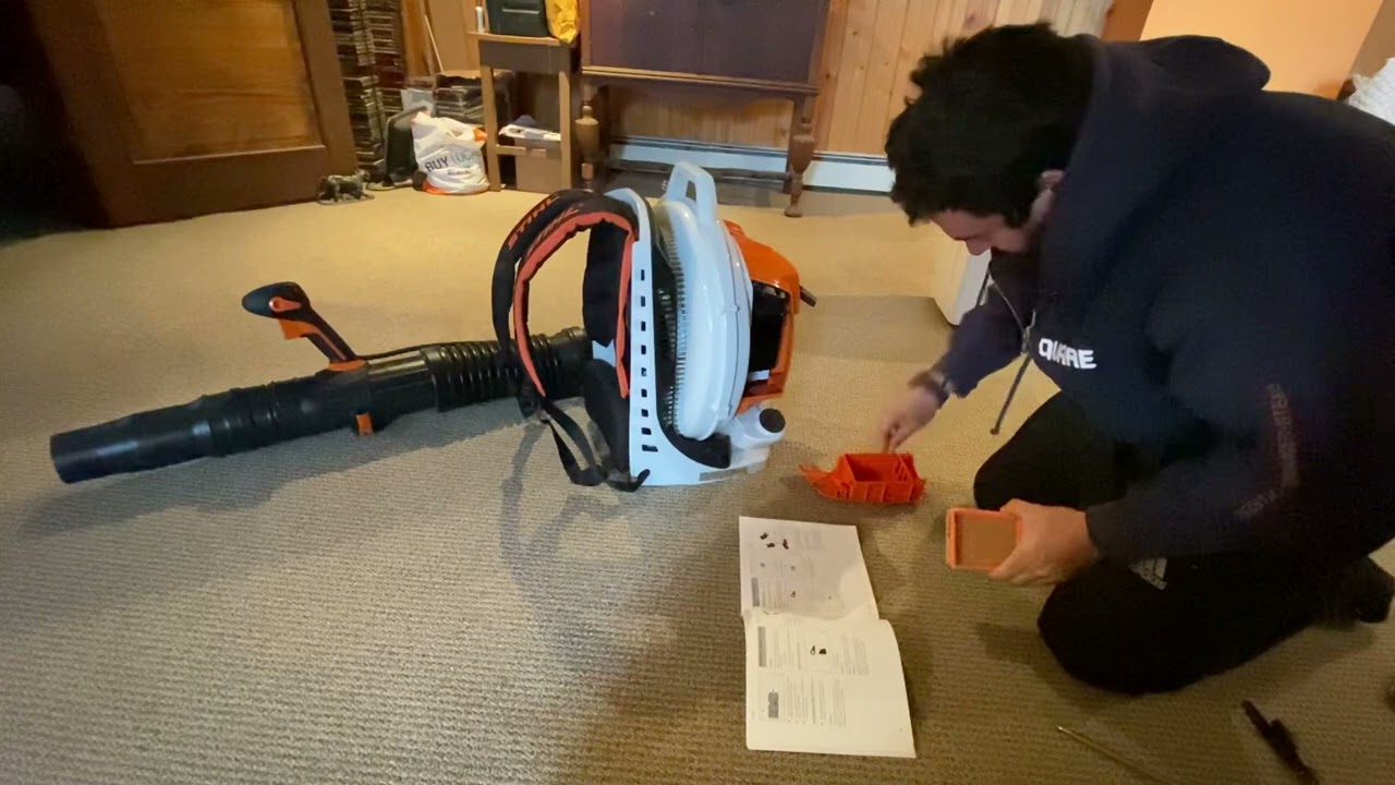 Winterizing my Stihl Br800X LeafBlower