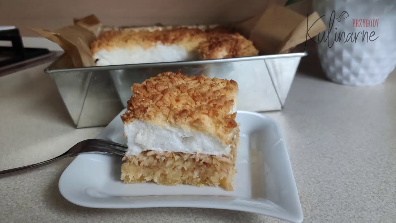 Szarlotka z bezą na kruchym spodzie