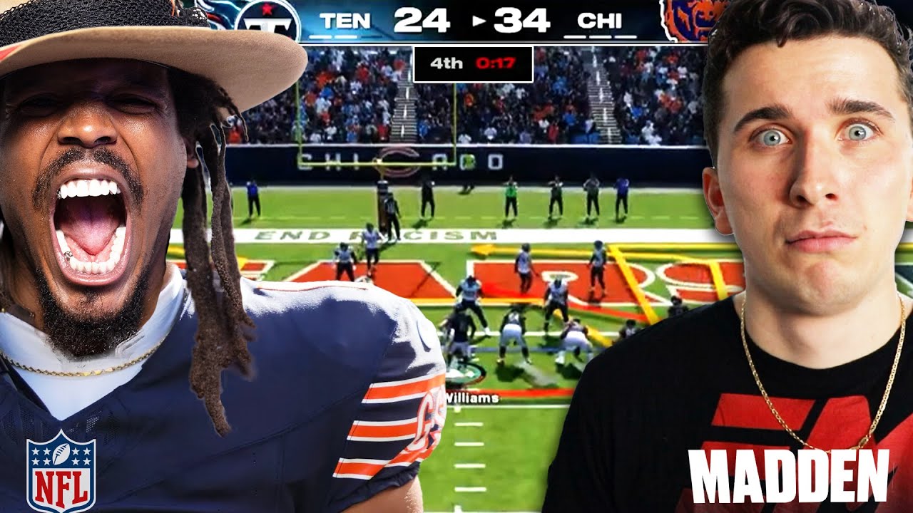NFL PRO CAM NEWTON VS MADDEN PRO TDBARRETT доигрывает до последнего розыгрыша | MADDEN 25