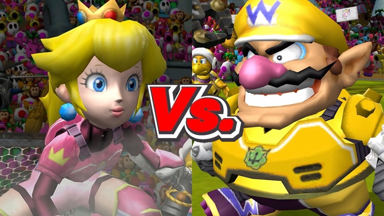 Mario Strikers Charged - Peach Vs. Wario