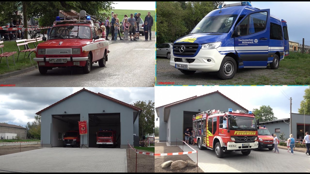 (Neues Gerätehaus) FF Nemt+Fahrzeugschau Wartburg  von der FF Nemt und Fahrzeugausstellung THW/FF
