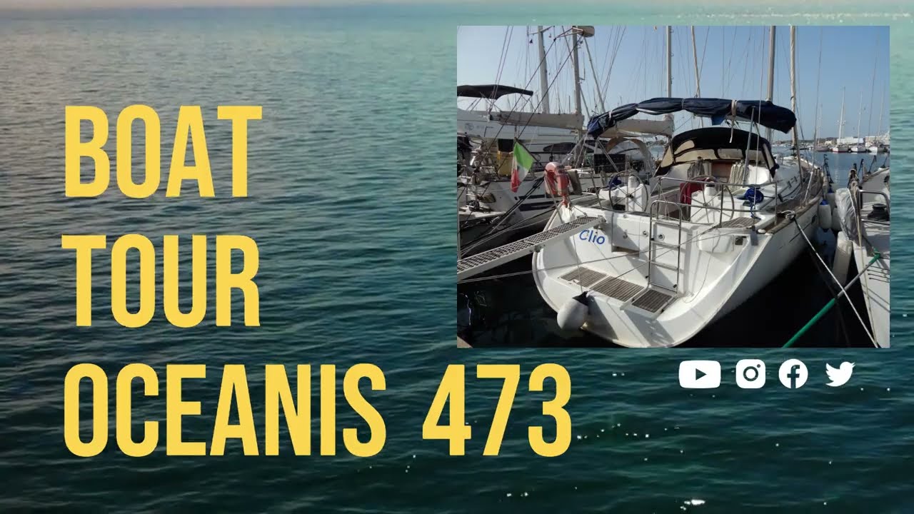 Beneteau Oceanis 473 Clipper for SALE | Sailng Boat Tour Beneteau
