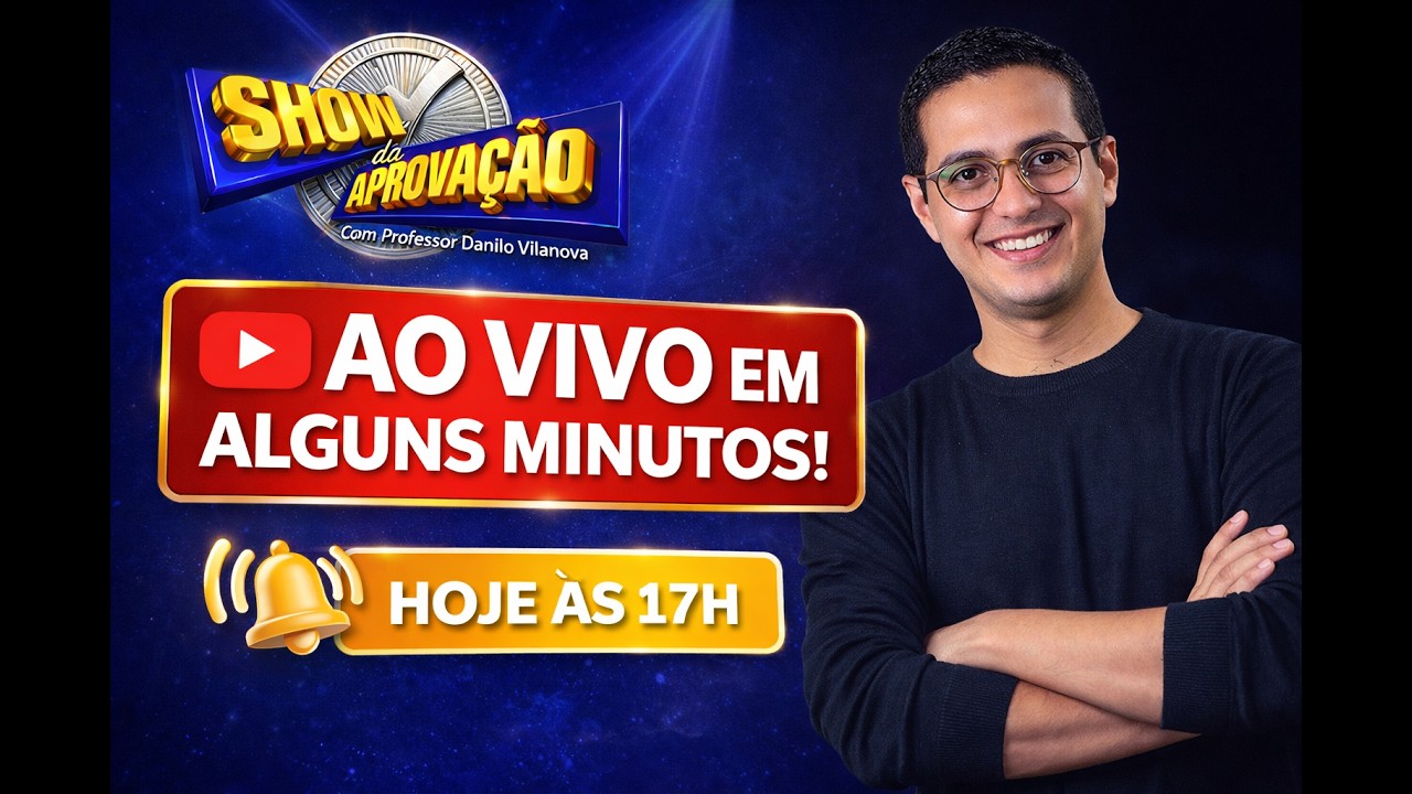 Show da Aprovação - INFORMÁTICA PARA CONCURSOS - Professor Danilo Vilanova