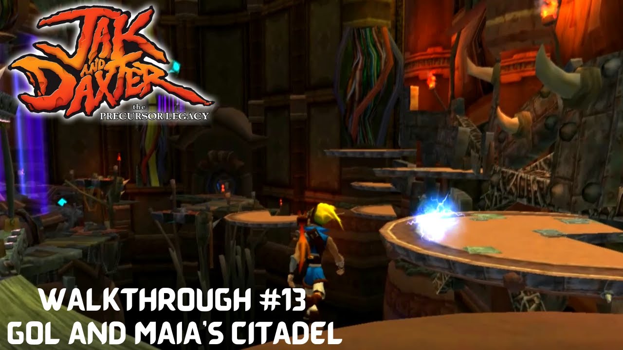 Jak and Daxter - The Precursor Legacy: Gol and Maia's Citadel 100% Power Cell Walkthrough