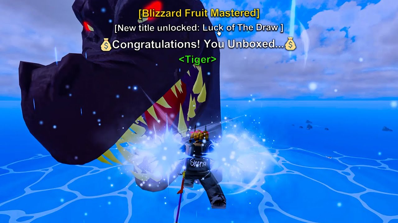 I Master BLIZZARD Fruit Before Christmas Event, But... [Blox Fruits]