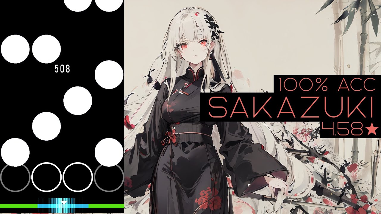 Osu!Mania | Sakazuki | 4.58* | 4K | Ppass' MAXIMUM