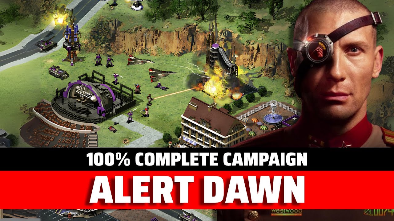 Red Alert 2 | ALERT DAWN - 100% Complete Full Campaign