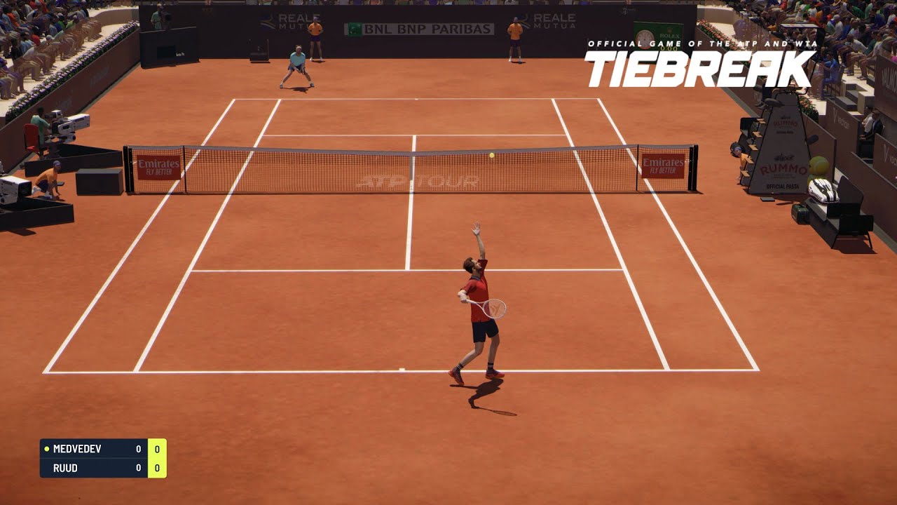 TIEBREAK - *New Patch Update* - Casper Ruud Vs Daniil Medvedev I  Rome Masters I Expert AI (PS5)