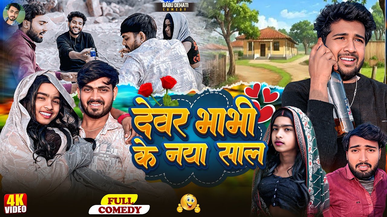 नया साल में देवर भाभी (पारिवारिक कॉमेडी) Babu Dehati