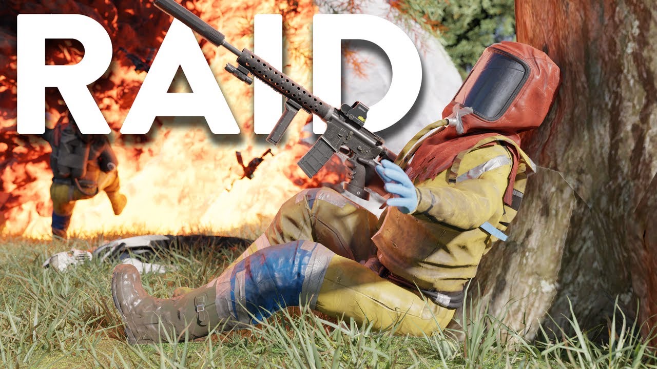 RUST OYNUYORUM AMA RAİD YERSEM VİDEO BİTER I Rust Türkçe