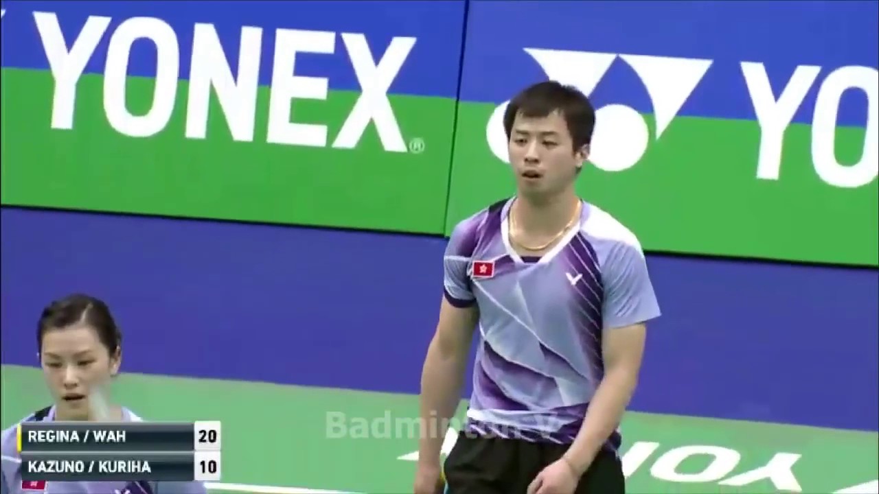 LEE Chun Hei Reginald CHAU Hoi Wah vs Kenta KAZUNO Ayane KURIHARA badminton cup hongkong 2016