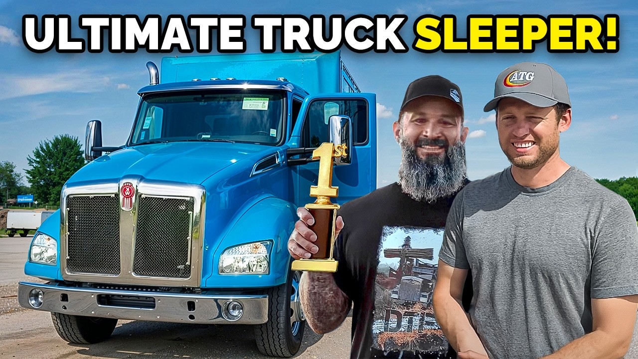 Custom Sleeper Cab Tour: BDE Build from ATG Sleepers