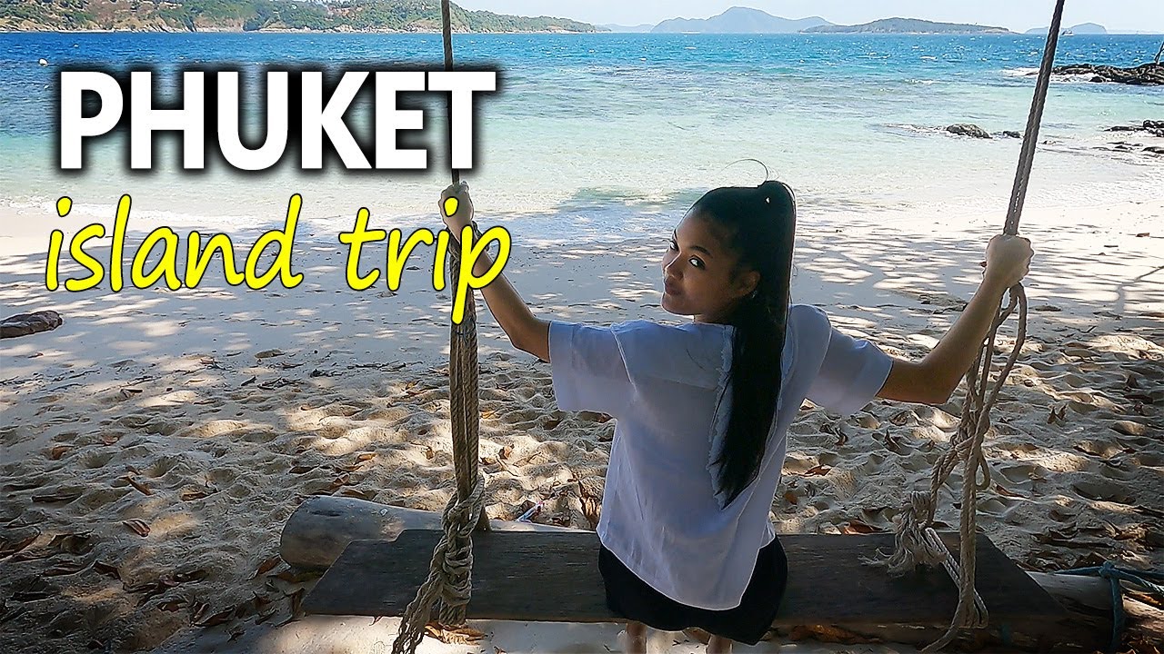 BEAUTIFUL Island trip in Phuket - Bon Island | Amazing Beach! Heaven in Thailand