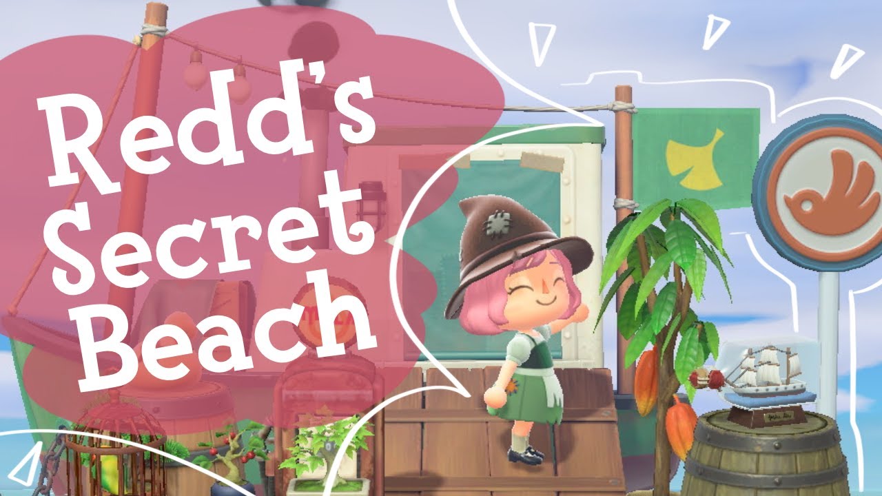 Designing Redd's Secret Beach [Animal Crossing: New Horizons - Island Design]