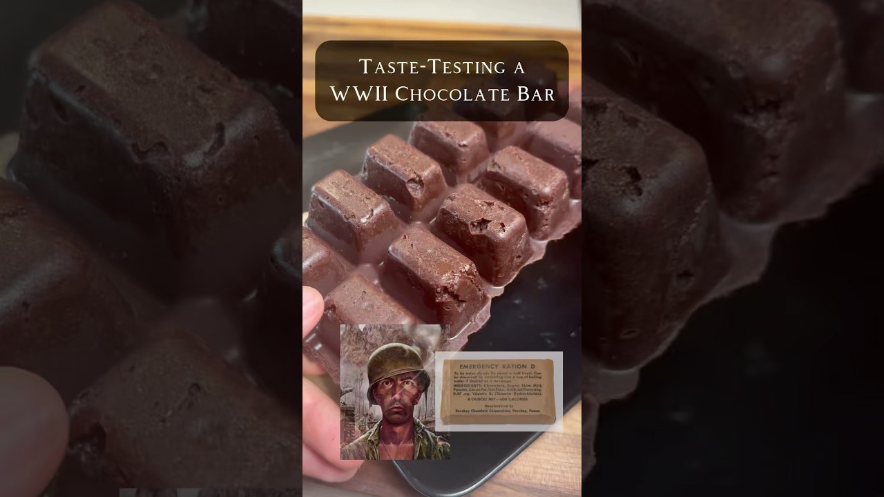 Почему шоколад времен Второй мировой войны был таким невкусным?
