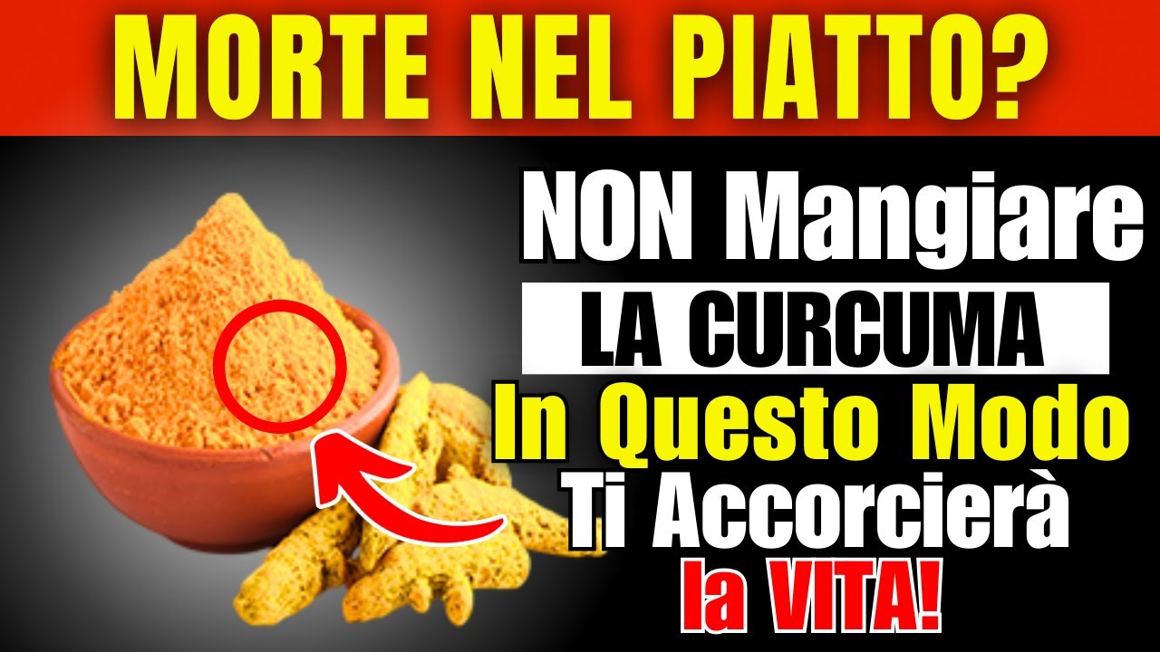 Più di 60 Anni? Evita Questi 9 ERRORI Pericolosi | ERRORI con la Curcuma che gli Anziani NON Sanno!