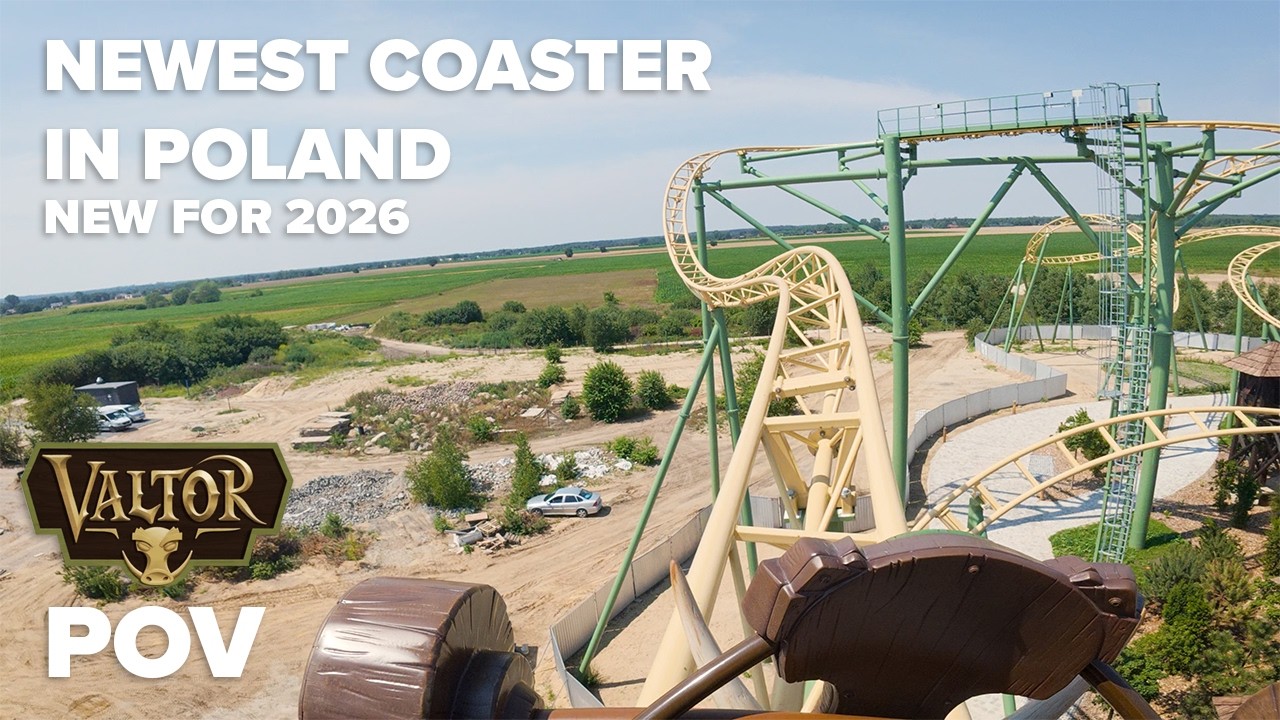 Valtor 4K POV Mandoria NEW for 2026 - Poland's NEWEST roller coaster!