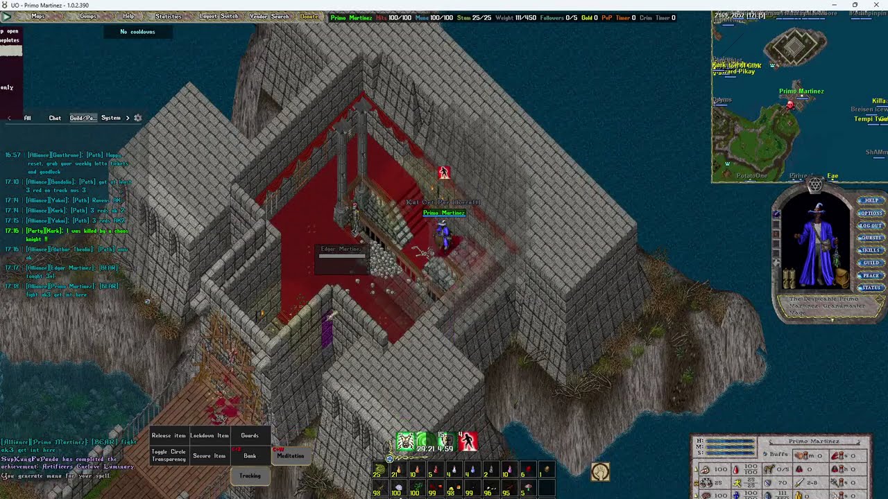 Uo Outlands Pvp hybrid vs 3 pks