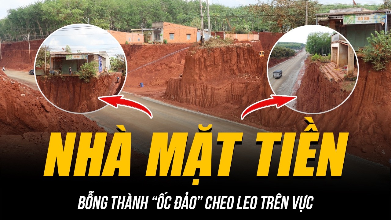 NHÀ MẶT TIỀN BỖNG THÀNH “ỐC ĐẢO” CHEO LEO TRÊN VỰC | GẦN 10 HỘ DÂN Ở ĐỒNG NAI SỐNG TRONG LO SỢ!