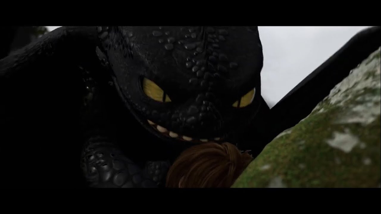 Hiccup captured an Elder Night Fury... | Blender 3D Animation