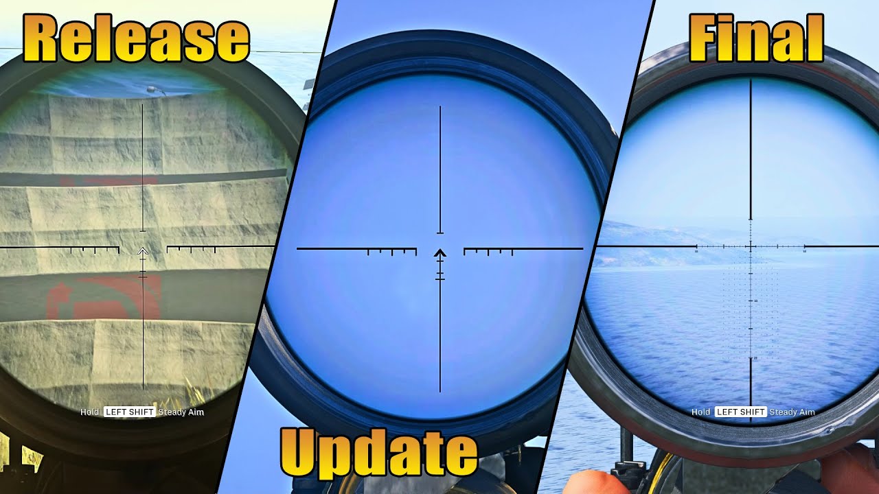 Swiss K31 Reticle Comparison [Warzone]