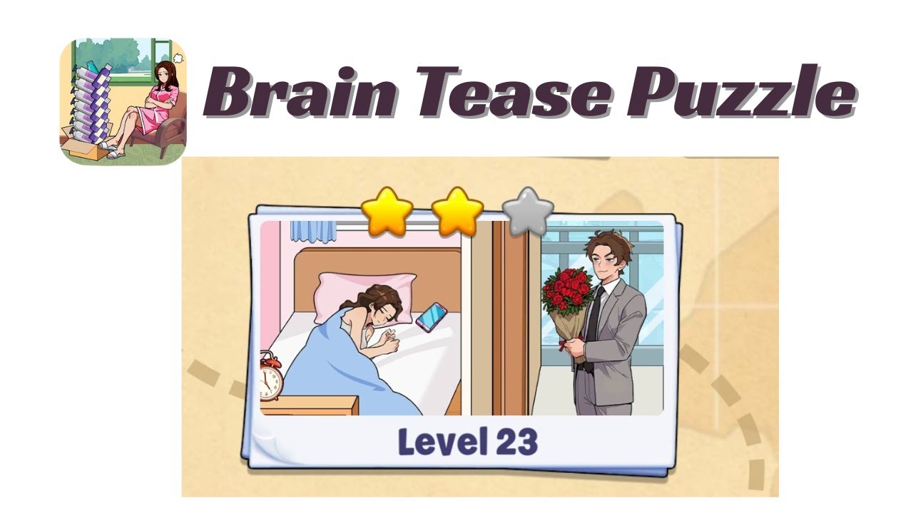 Brain Tease Puzzle Level 23 Walkthrough 🧠 | Step-by-Step Guide | SolutionGuruji